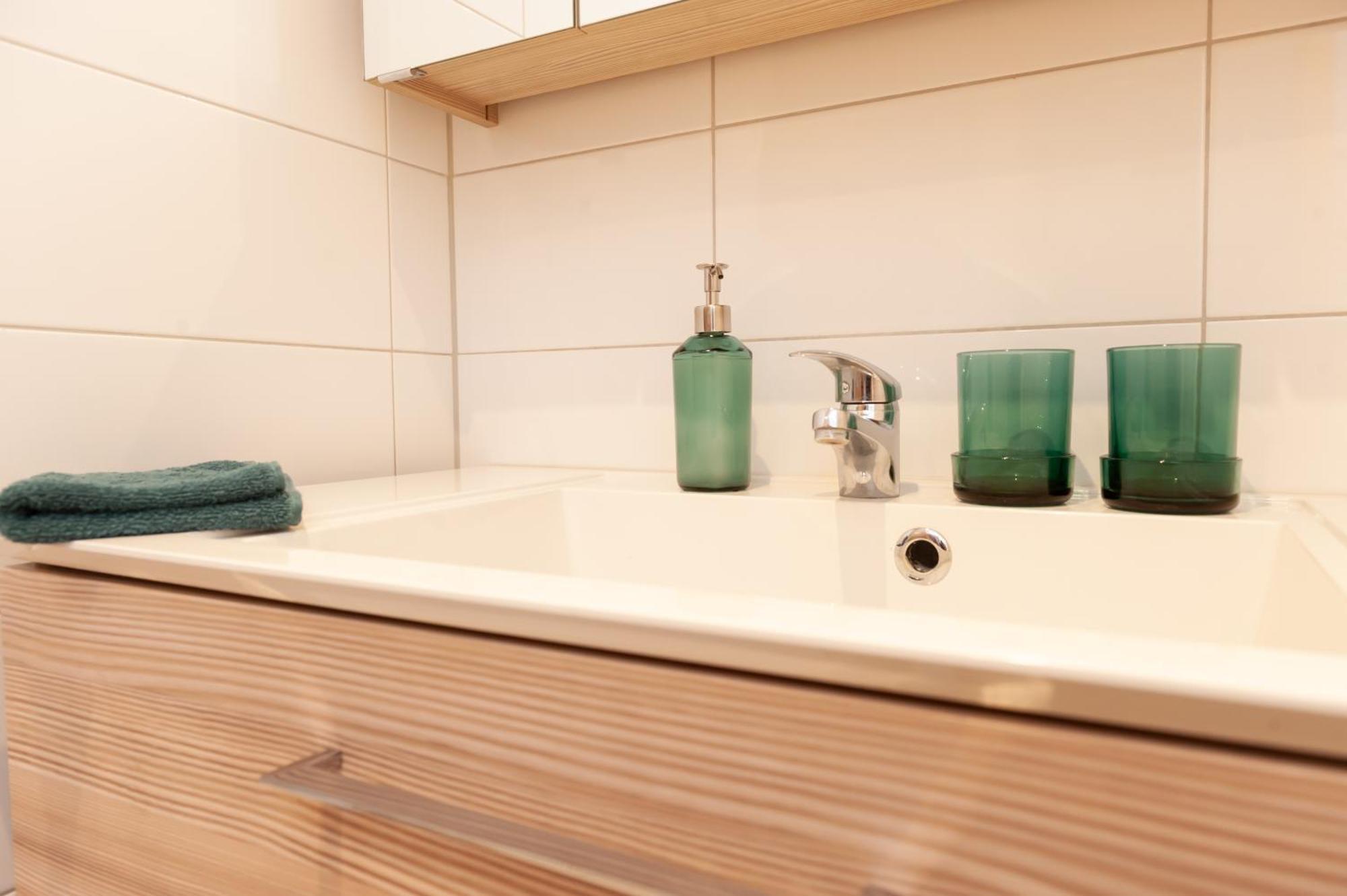 Freitraum Apartments No3 City Mit Eigenem Garten 바트노이슈타트안더살레 외부 사진